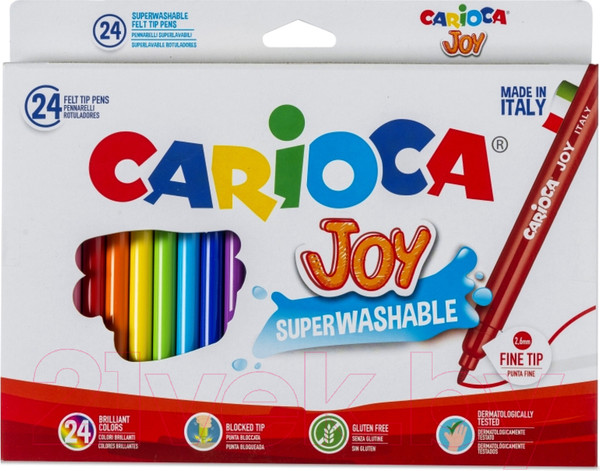Изображение товара Фломастеры Carioca Джой (24шт)