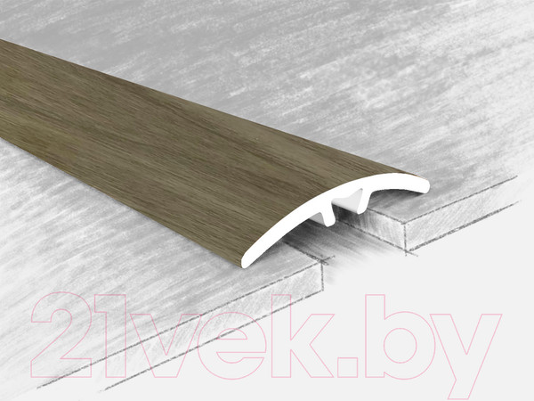 Изображение товара Порог КТМ-2000 70-615 Н 1.35м (дуб верден)