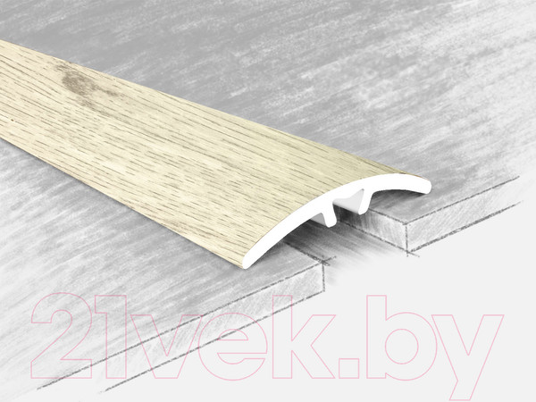 Изображение товара Порог КТМ-2000 70-616 Т 1.8м (дуб ваниль)