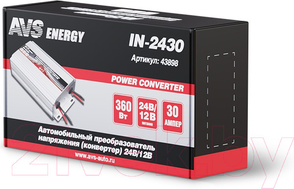 Изображение товара Автомобильный инвертор AVS IN-2430 / 43898