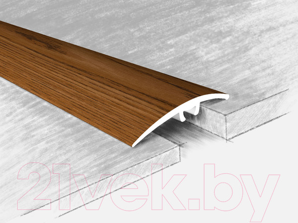 Изображение товара Порог КТМ-2000 72-117 Н 1.35м (дуб деревенский)