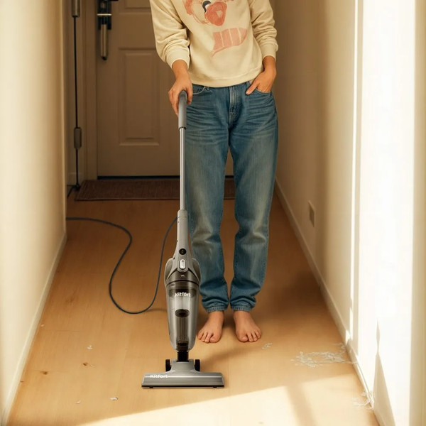 Изображение товара Вертикальный пылесос Kitfort KT-509 (серый)