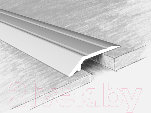 Изображение товара Порог КТМ-2000 84-01 К 0.9м (серебристый)