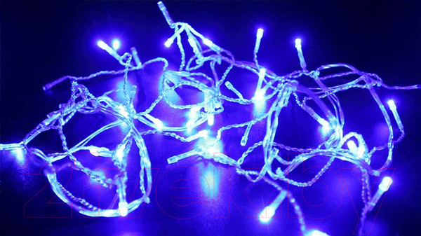 Изображение товара Светодиодная бахрома Neon-Night Айсикл 255-033-6 (2.4x0.6м, синий)