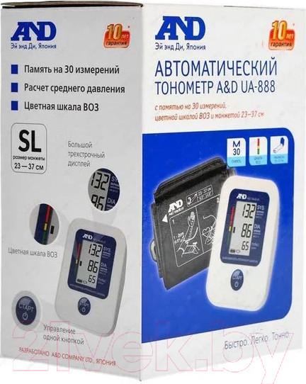 Изображение товара Тонометр A&D UA-888