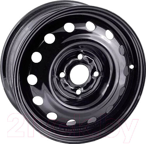 Изображение товара Штампованный диск Magnetto 15009 AM 15x6" 4x100мм DIA 60.1мм ET 50мм Black