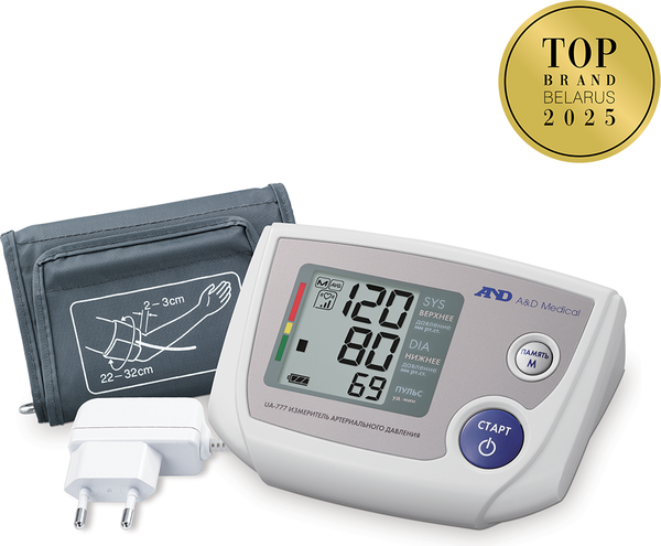 Изображение товара Тонометр A&D UA-777 (с адаптером)
