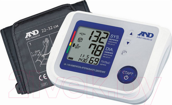 Изображение товара Тонометр A&D UA-1100 (с адаптером)