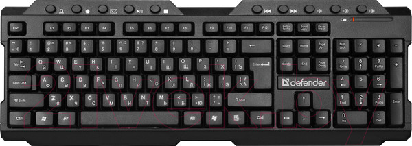 Изображение товара Клавиатура Defender Element HB-195 / 45195 (черный)