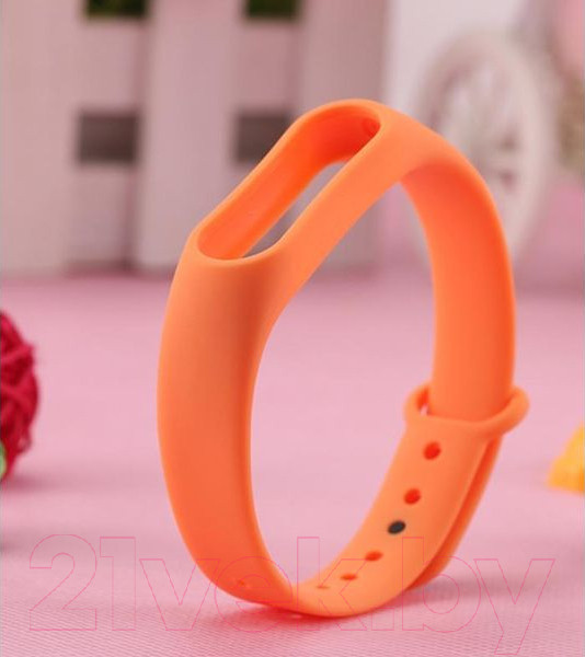 Изображение товара Ремешок для фитнес-трекера Xiaomi Band 3/4 (оранжевый)