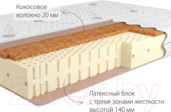 Изображение товара Матрас Kondor Adam-2 100x190 (бамбук)