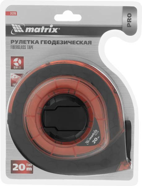 Изображение товара Рулетка Matrix Геодезическая 31270 (20м)