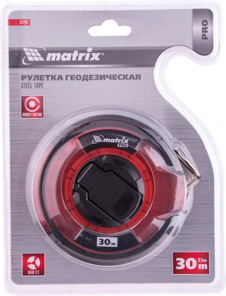 Изображение товара Рулетка Matrix Геодезическая 31281 (30м)