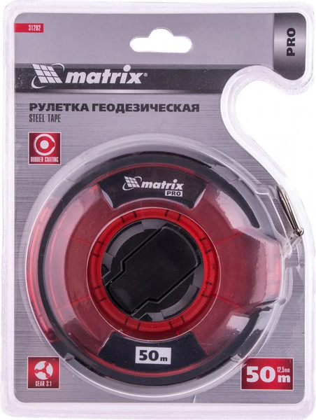Изображение товара Рулетка Matrix Геодезическая 31282 (50м)