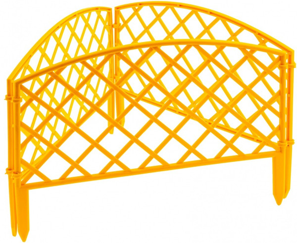 Изображение товара Изгородь декоративная Palisad Сетка 65001 (желтый)
