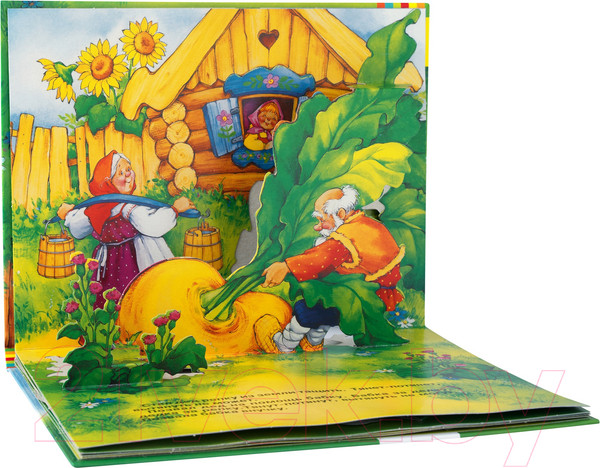 Изображение товара Книжка-панорамка Росмэн Репка 2018г