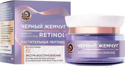 Изображение товара Крем для лица Черный жемчуг Bio-программа 60+ (50мл)