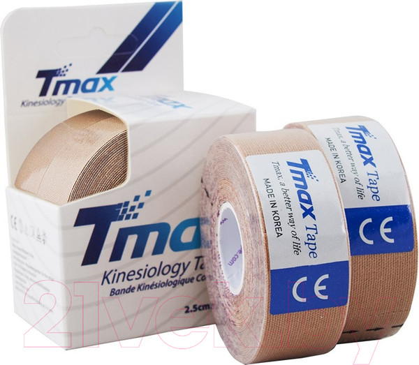 Изображение товара Кинезио тейп Tmax Extra Sticky Biege / 423815 (телесный)