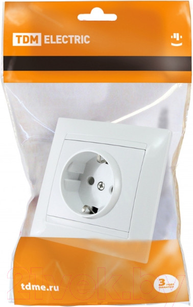 Изображение товара Розетка TDM Лама SQ1815-0011 (белый)