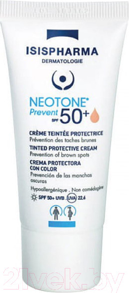 Изображение товара Крем для лица ISISPHARMA Neotone Prevent SPF50+ (30мл)
