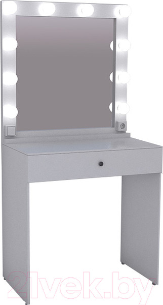 Изображение товара Туалетный столик с зеркалом Мир Мебели SV-01 с подсветкой
