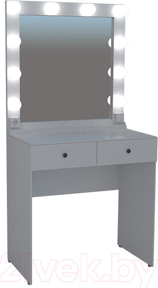 Изображение товара Туалетный столик с зеркалом Мир Мебели SV-02 с подсветкой