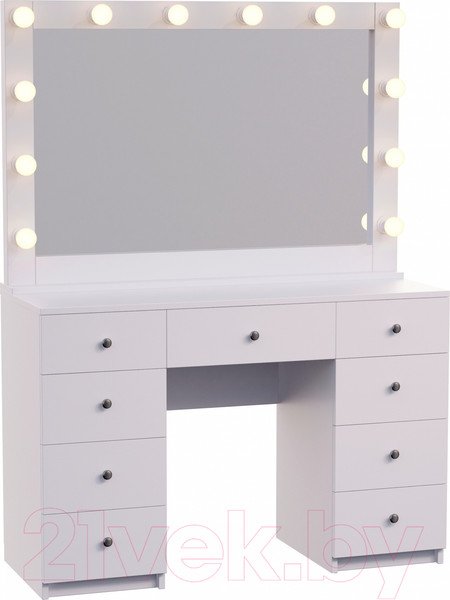 Изображение товара Туалетный столик с зеркалом Мир Мебели SV-05 с подсветкой