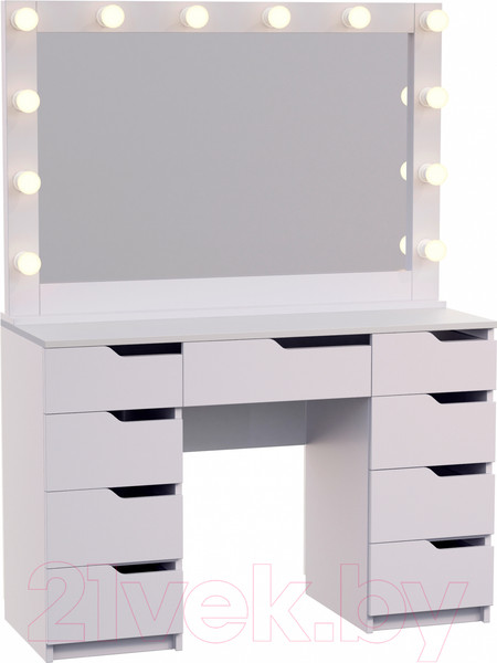 Изображение товара Туалетный столик с зеркалом Мир Мебели SV-06A с подсветкой