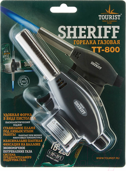 Изображение товара Горелка-пистолет Tourist Sheriff / TT-800