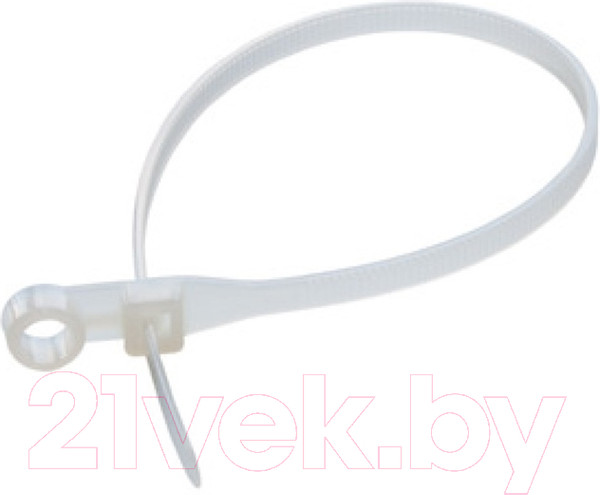 Изображение товара Стяжка для кабеля Rexant 07-0204 (100шт, белый)