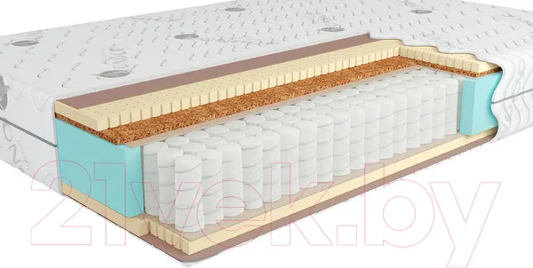 Изображение товара Матрас Kondor Bora Medio 100x195 (бамбук)
