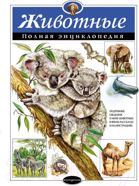 Изображение товара Энциклопедия Эксмо Животные. Полная энциклопедия (Школьник Ю.К.)
