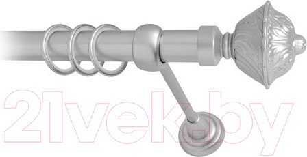 Изображение товара Карниз для штор Lm Decor Империя 168 1р гладкий 25мм (сатин, 3.6м)