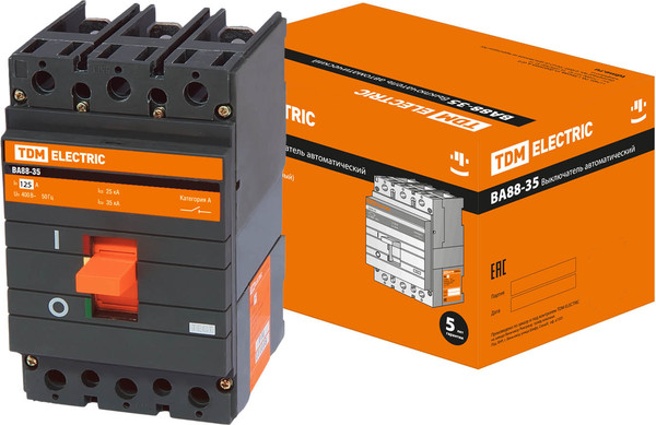Изображение товара Выключатель автоматический TDM SQ0707-0066