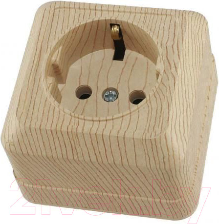Изображение товара Розетка TDM Ладога SQ1801-0050 (сосна)