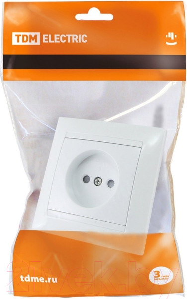 Изображение товара Розетка TDM Лама SQ1815-0010 (белый)