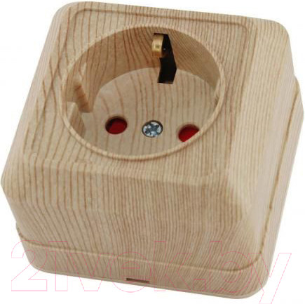 Изображение товара Розетка TDM Ладога SQ1801-0054 (сосна)