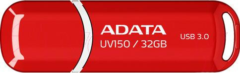 Изображение товара USB flash накопитель A-data DashDrive UV150 Red 32GB (AUV150-32G-RRD)