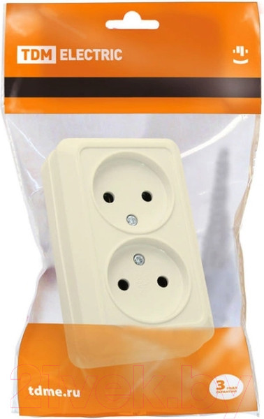 Изображение товара Розетка TDM Ладога SQ1801-0212 (слоновая кость)