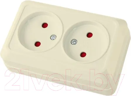 Изображение товара Розетка TDM Ладога SQ1801-0065 (слоновая кость)