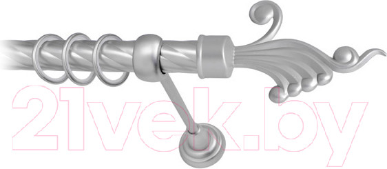 Изображение товара Карниз для штор Lm Decor Кения 023 1р витой 25мм (сатин, 3.2м)