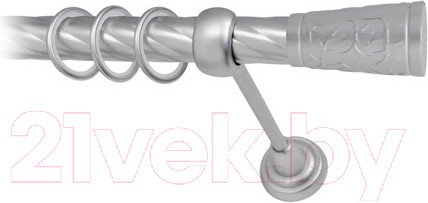 Изображение товара Карниз для штор Lm Decor Византия 066 1р витой 25мм (сатин, 2.4м)