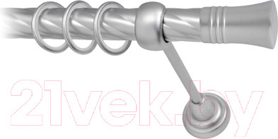 Изображение товара Карниз для штор Lm Decor Гиро 071 1р витой 25мм (сатин, 1.8м)