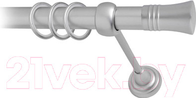 Изображение товара Карниз для штор Lm Decor Гиро 071 1р гладкий 25мм (сатин, 4м)