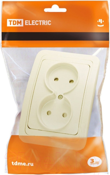 Изображение товара Розетка TDM Валдай SQ1804-0125 (слоновая кость)