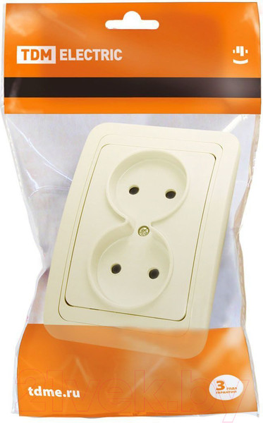 Изображение товара Розетка TDM Валдай SQ1804-0109 (слоновая кость)