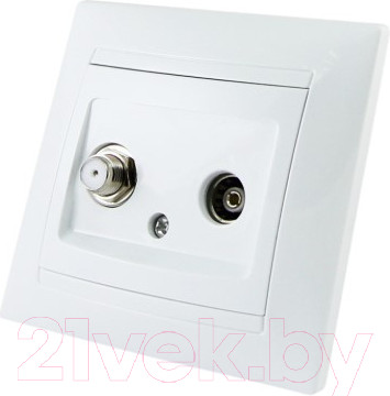 Изображение товара Розетка TDM Лама SQ1815-0020 (белый)