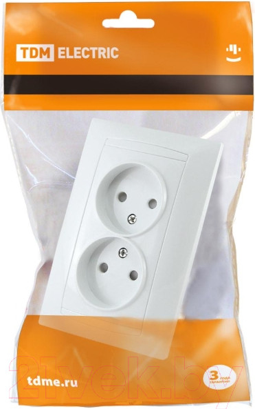 Изображение товара Розетка TDM Лама SQ1815-0012 (белый)