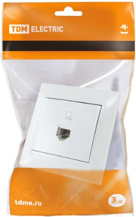 Изображение товара Розетка TDM Лама SQ1815-0016 (белый)