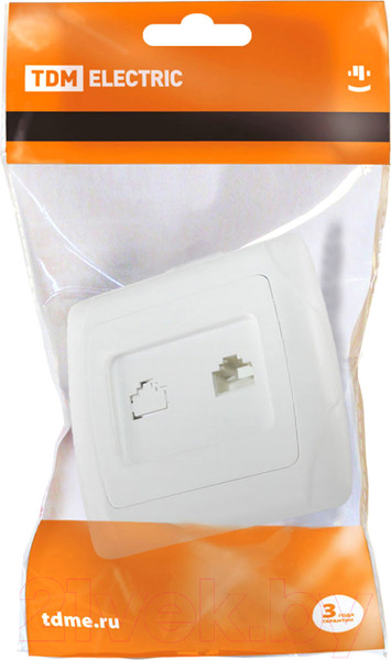 Изображение товара Розетка TDM Онега SQ1805-0022 (белый)